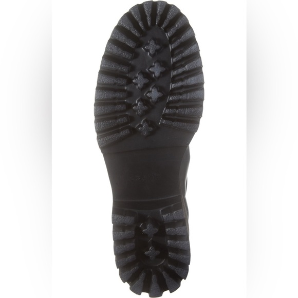 Frame Le Croyden Faux Leather Pull on Lug Sole Boot Blqck - Picture 3 of 14